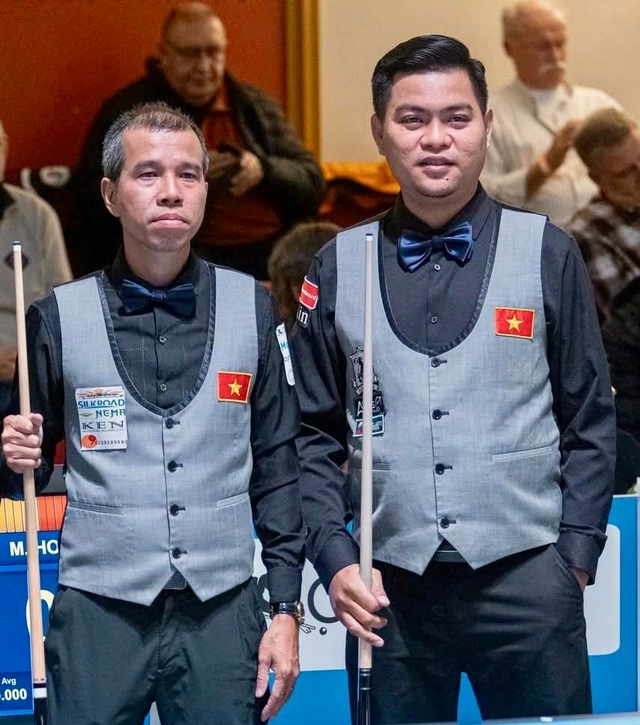 Trần Quyết Chiến tung s&ecirc;-ri lớn ngược d&ograve;ng ngoạn mục, billiards Việt Nam v&ocirc; địch thế giới- Ảnh 2.