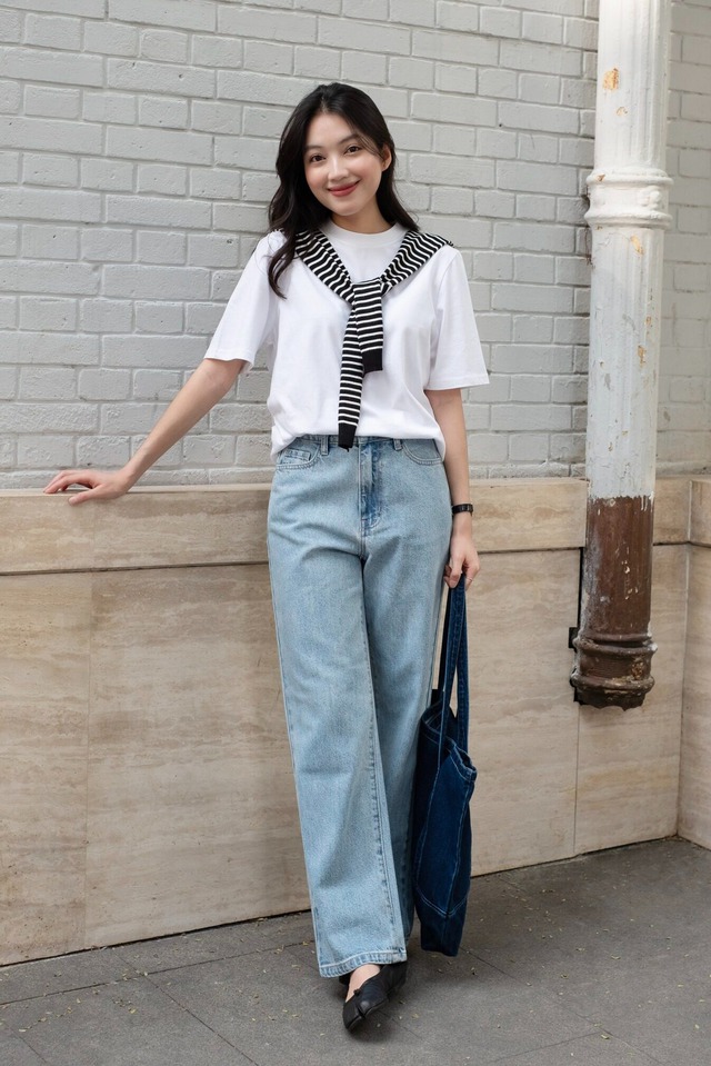 Tận hưởng sự thoải mái với áo thun trơn màu- Ảnh 4.