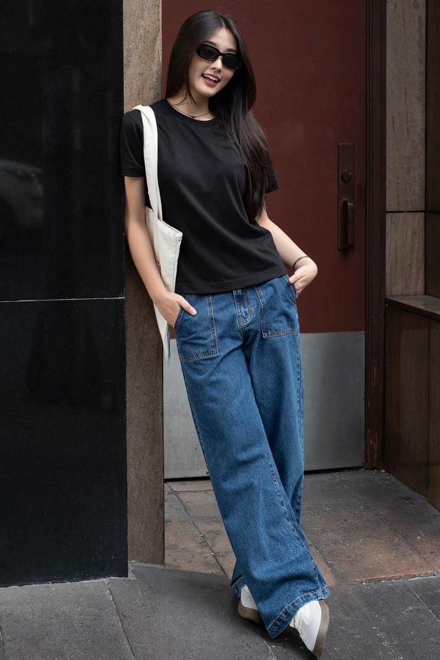 Tận hưởng sự thoải mái với áo thun trơn màu- Ảnh 5.