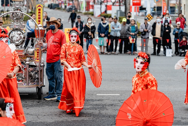 Áo dài, cờ Tổ quốc xuất hiện tại Lễ hội đèn lồng Gia Nghĩa, Đài Loan- Ảnh 6.