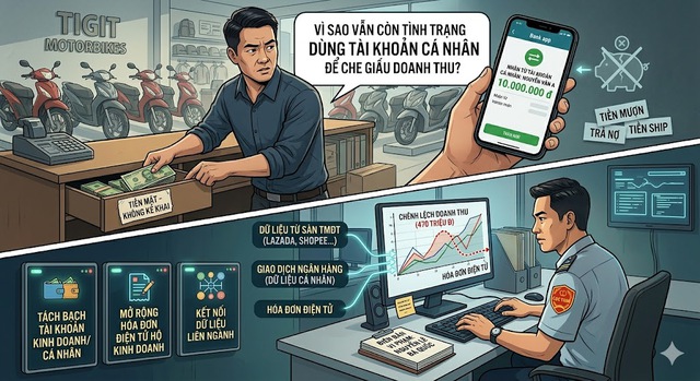 D&ugrave;ng t&agrave;i khoản c&aacute; nh&acirc;n che giấu doanh thu để trốn thuế, bịt kẽ hở c&aacute;ch n&agrave;o?- Ảnh 1.