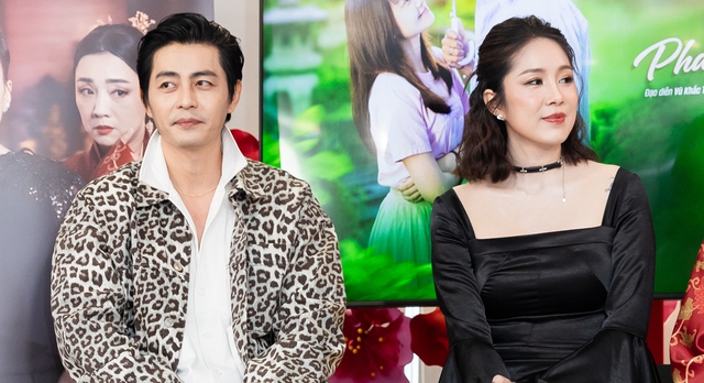 L&ecirc; Phương chia sẻ chuyện giấu chồng về cảnh n&oacute;ng với Quốc Huy trong phim mới - Ảnh 1.