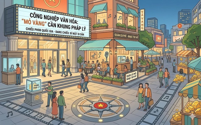 C&ocirc;ng nghiệp văn h&oacute;a: 'Mỏ v&agrave;ng' cần khung ph&aacute;p l&yacute;- Ảnh 1.