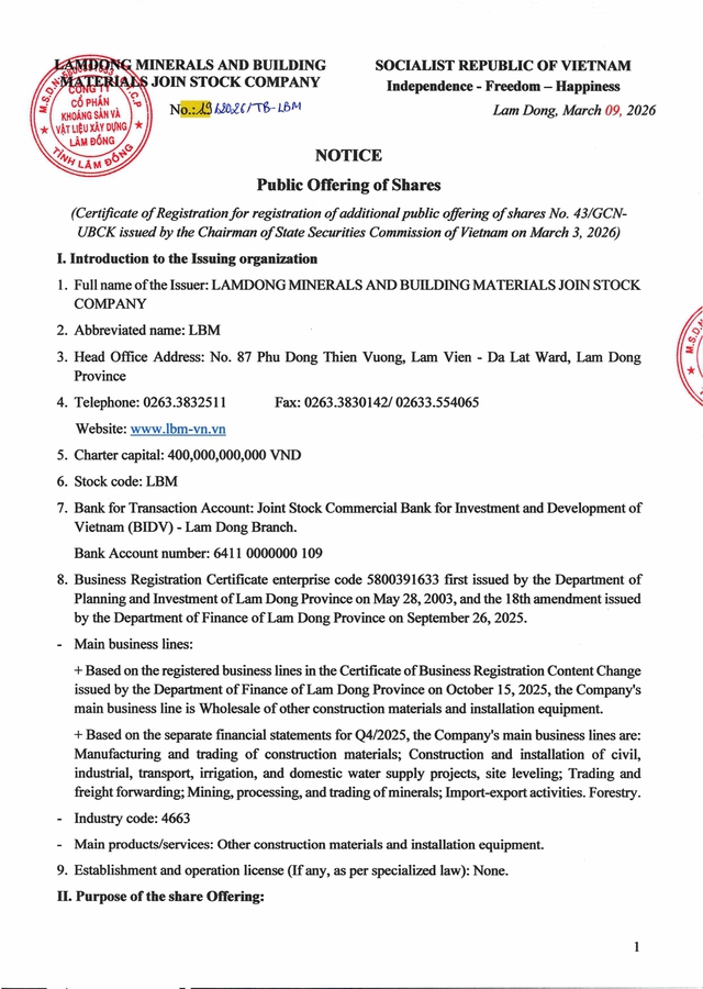 Th&ocirc;ng b&aacute;o ch&agrave;o b&aacute;n cổ phiếu ra c&ocirc;ng ch&uacute;ng (kỳ 3)- Ảnh 5.