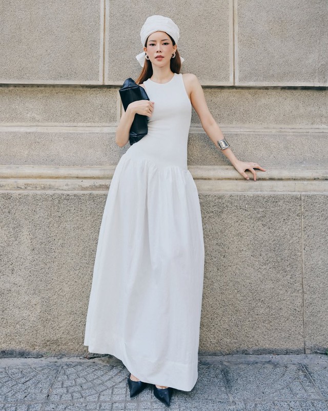 Thời trang hè 2026 không thể thiếu váy maxi - Ảnh 7.