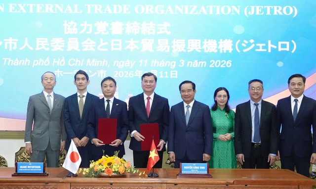TP.HCM hợp t&aacute;c JETRO th&uacute;c đẩy đầu tư c&ocirc;ng nghệ cao từ Nhật Bản- Ảnh 1.