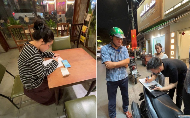 Vụ lấn chiếm b&atilde;i xe c&ocirc;ng cộng: Chủ qu&aacute;n nước k&yacute; cam kết kh&ocirc;ng vi phạm- Ảnh 1.