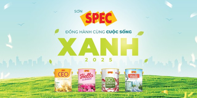 Chương tr&igrave;nh "Sơn Spec - Đồng h&agrave;nh c&ugrave;ng cuộc sống xanh&rsquo; c&ocirc;ng bố kh&aacute;ch h&agrave;ng tr&uacute;ng thưởng - Ảnh 1.