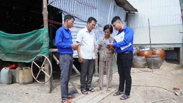 Bầu cử Quốc hội: Vỏ l&atilde;i gắn loa tuy&ecirc;n truyền đi khắp k&ecirc;nh rạch C&agrave; Mau- Ảnh 4.