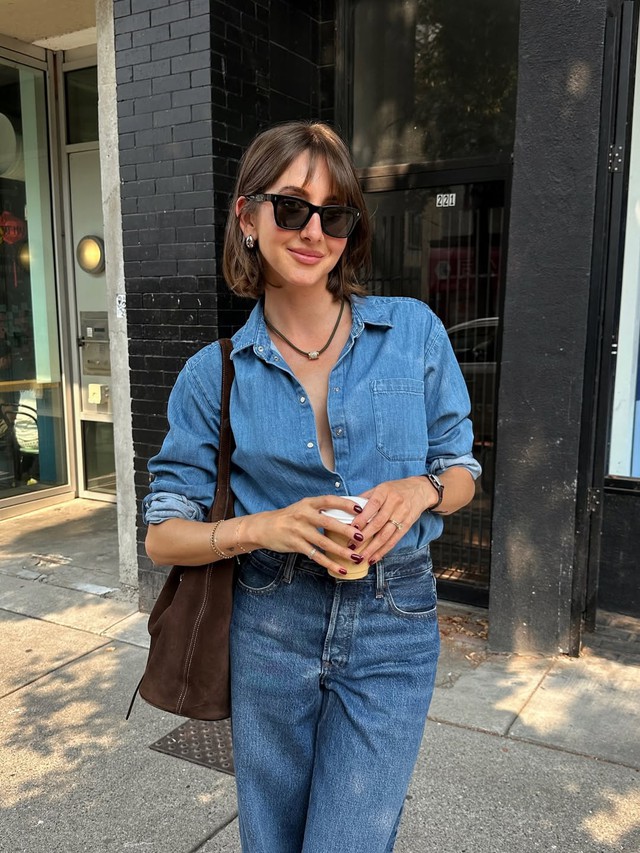 Đa dạng phong cách với áo khoác denim- Ảnh 3.