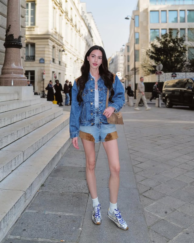 Đa dạng phong cách với áo khoác denim- Ảnh 2.