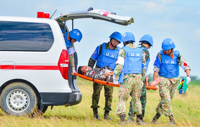 Việt Nam lần đầu ti&ecirc;n c&oacute; kh&oacute;a huấn luyện g&igrave;n giữ h&ograve;a b&igrave;nh đạt chuẩn quốc tế - Ảnh 2.