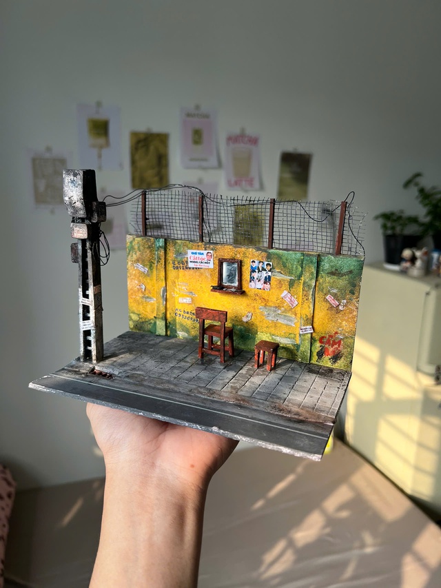 Công trình tí hon từ vật liệu đơn giản của chàng trai Sài Gòn gây sốt mạng xã hội - Ảnh 3. Công trình tí hon từ vật liệu đơn giản của chàng trai Sài Gòn gây sốt mạng xã hội - Ảnh 3.