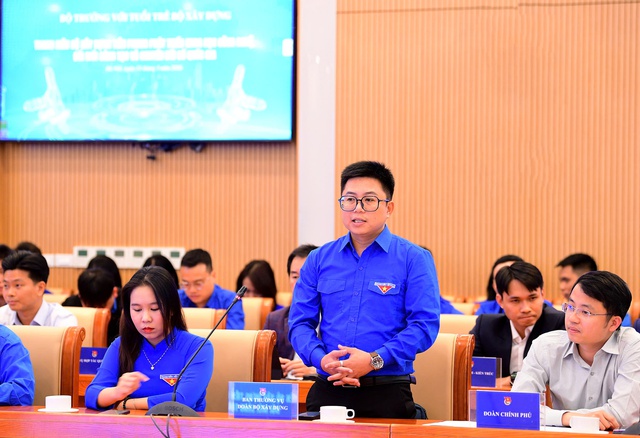 Đối thọai với thanh ni&ecirc;n 2026: Bộ trưởng Trần Hồng Minh khơi dậy nhiệt huyết tuổi trẻ ng&agrave;nh X&acirc;y dựng - Ảnh 4.