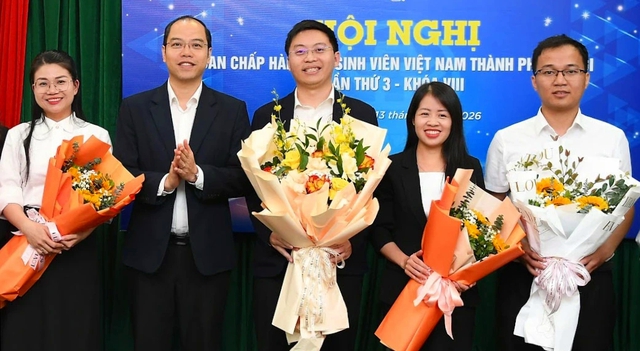 Anh Phạm Tấn Ph&aacute;t giữ chức Ph&oacute; chủ tịch Hội Sinh vi&ecirc;n Việt Nam TP.H&agrave; Nội - Ảnh 2.