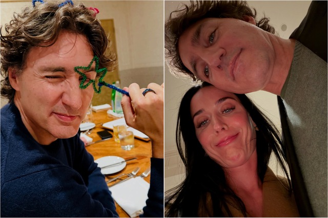 Katy Perry d&agrave;nh thời gian b&ecirc;n cựu Thủ tướng Canada - Ảnh 1.