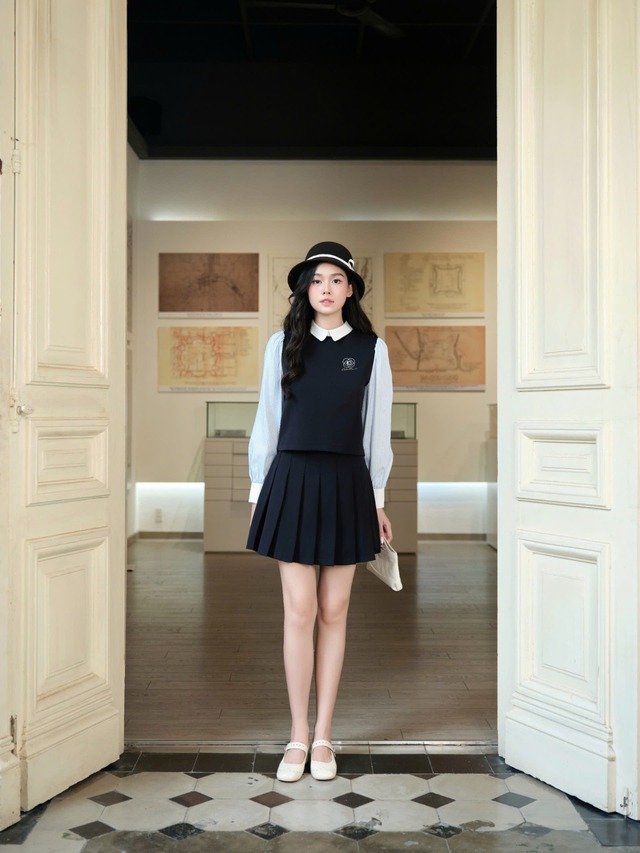 Phong cách preppy, từ học đường đến biểu tượng sang trọng của giới trẻ- Ảnh 1. Phong cách preppy, từ học đường đến biểu tượng sang trọng của giới trẻ- Ảnh 1.