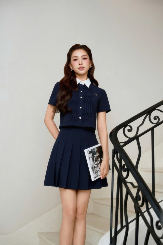 Phong cách preppy, từ học đường đến biểu tượng sang trọng của giới trẻ- Ảnh 2. Phong cách preppy, từ học đường đến biểu tượng sang trọng của giới trẻ- Ảnh 2.