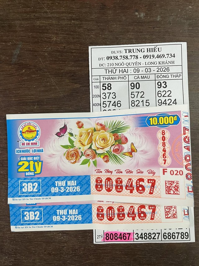 Kh&aacute;ch tr&uacute;ng độc đắc 8 tỉ xổ số miền Nam, 2 lần đổi thưởng nhận tiền mặt - Ảnh 2.