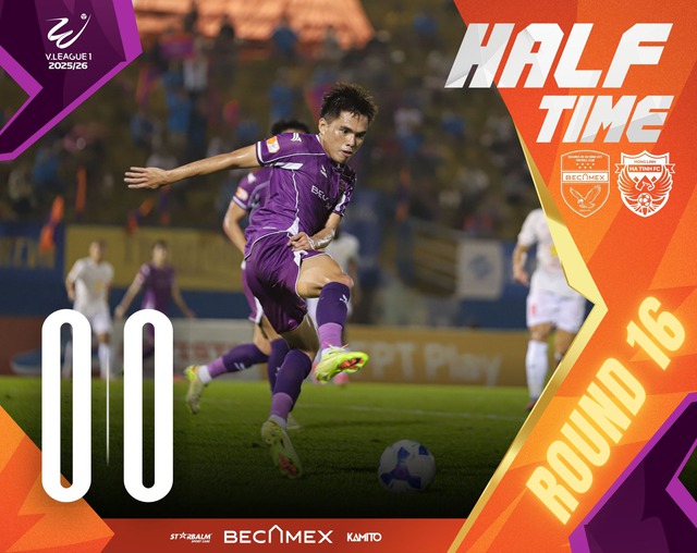 Becamex TP.HCM đánh bại CLB Hà Tĩnh nhờ siêu phẩm, HLV Nhật Bản thở phào - Ảnh 2.