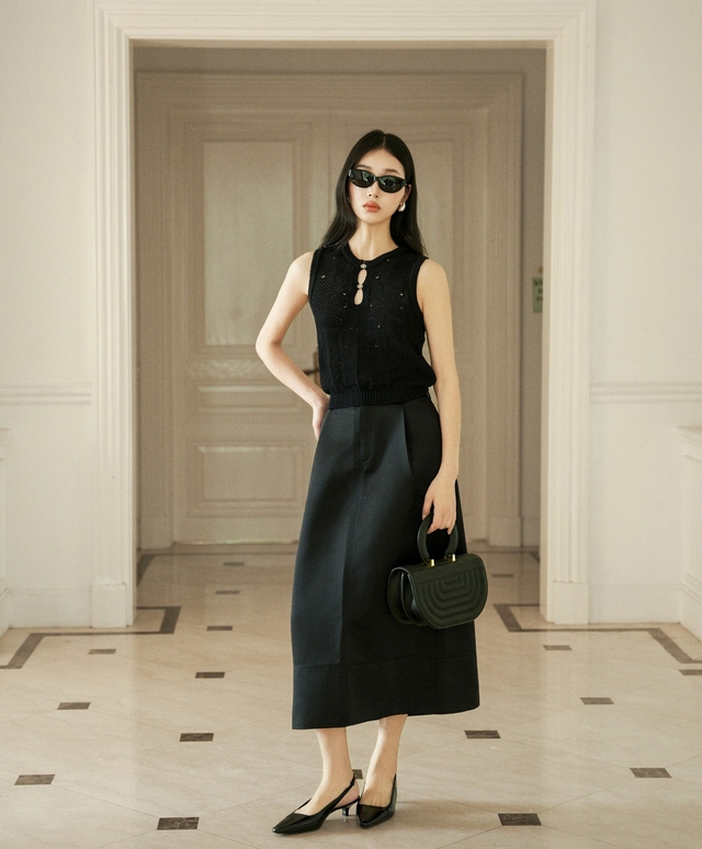 Bản phối váy dài và áo cách điệu trẻ trung - Ảnh 7.