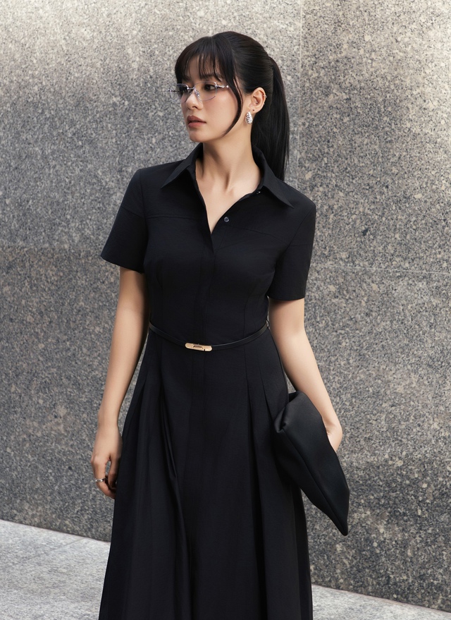 Màu be, đen và trắng qua những công thức phối đồ thanh lịch- Ảnh 6.