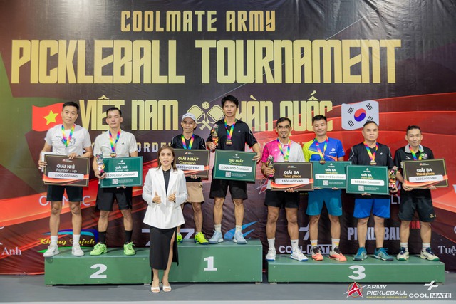 Coolmate Army Pickleball Tournament cầu nối giao lưu thể thao Việt Nam và Hàn Quốc- Ảnh 3. Coolmate Army Pickleball Tournament cầu nối giao lưu thể thao Việt Nam và Hàn Quốc- Ảnh 3.