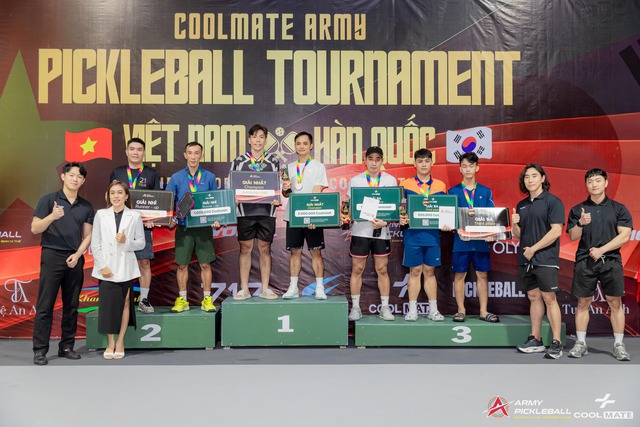 Coolmate Army Pickleball Tournament cầu nối giao lưu thể thao Việt Nam và Hàn Quốc- Ảnh 4. Coolmate Army Pickleball Tournament cầu nối giao lưu thể thao Việt Nam và Hàn Quốc- Ảnh 4.