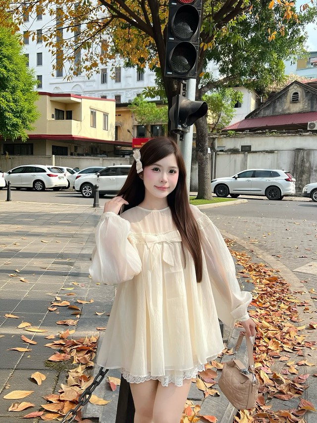 Nét điệu đà của phong cách coquette ‘soán ngôi’ thời trang cá tính- Ảnh 8.