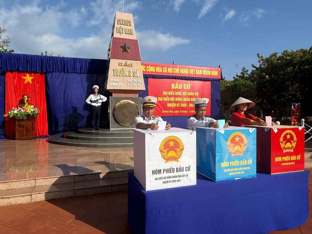 Ng&agrave;y hội bầu cử 2026: Cử tri n&ocirc; nức tham gia bầu cử tr&ecirc;n khắp cả nước - Ảnh 1.