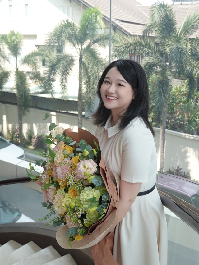 Trúc Anh 'Mắt biếc' đón tin vui ở tuổi 28 - Ảnh 3.