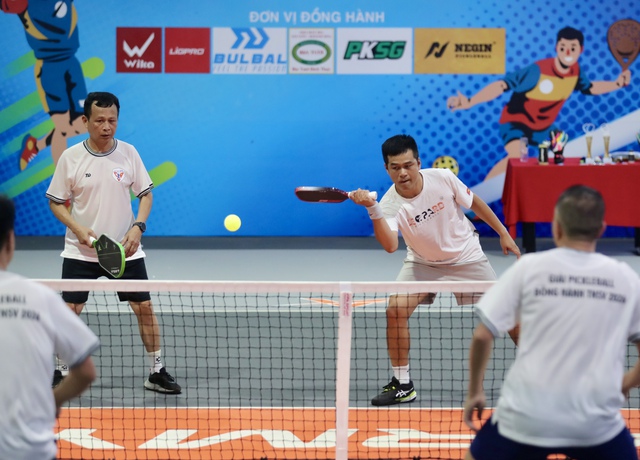 Giải pickleball thắt chặt tình cảm giữa những người cống hiến cho giải TNSV THACO cup 2026- Ảnh 5. Giải pickleball thắt chặt tình cảm giữa những người cống hiến cho giải TNSV THACO cup 2026- Ảnh 5.