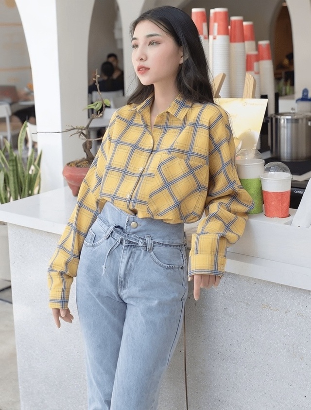 Khai mở đa dạng phong cách với áo sơ mi caro - Ảnh 6.