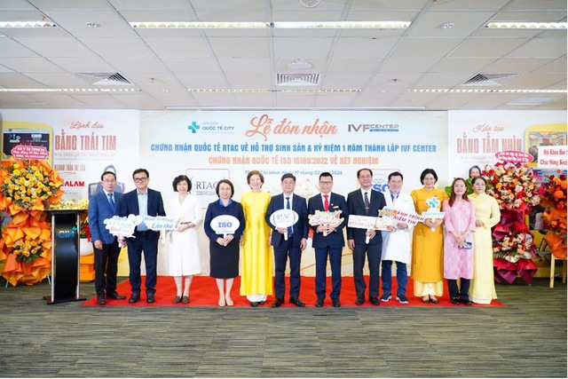 BV Quốc tế City đạt chứng nhận quốc tế: RTAC về IVF v&agrave; ISO về x&eacute;t nghiệm - Ảnh 1.