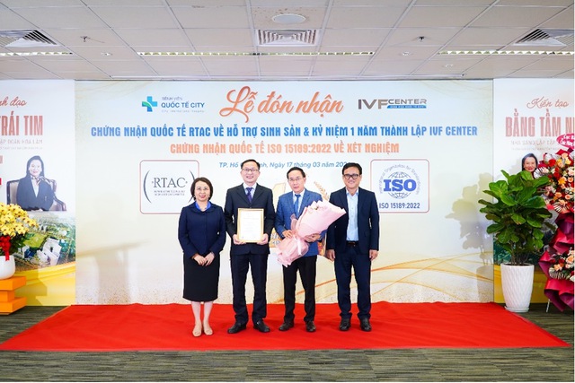 BV Quốc tế City đạt chứng nhận quốc tế: RTAC về IVF v&agrave; ISO về x&eacute;t nghiệm - Ảnh 4.