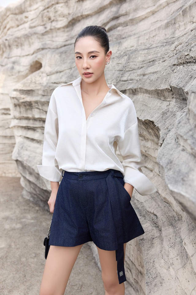 Mẹo phối áo sơ mi tạo nên các bản phối sang trọng mà vẫn thoải  mái - Ảnh 1.