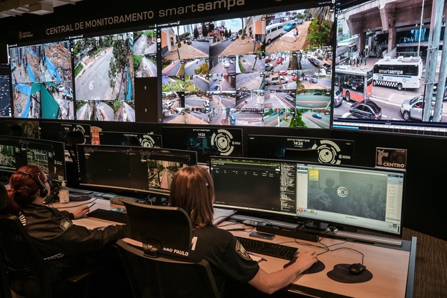 Tranh c&atilde;i về 'mắt thần' truy qu&eacute;t tội phạm ở Sao Paulo - Ảnh 1.