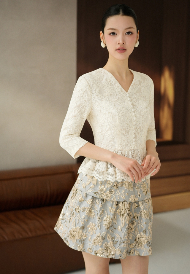 Quần shorts, chân váy ngắn, áo crop top mát mẻ phủ sóng tủ đồ công sở- Ảnh 2.