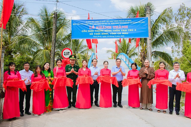 Saigontourist Group trao tặng ph&iacute; x&acirc;y dựng 02 căn nh&agrave; Đại đo&agrave;n kết tại tỉnh C&agrave; Mau - Ảnh 3.