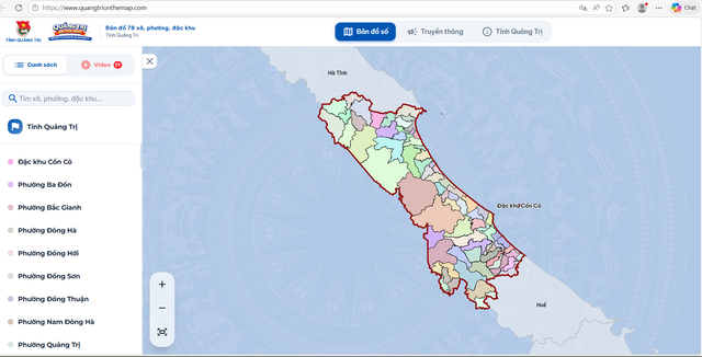 Bản đồ số của người trẻ Quảng Trị - Ảnh 1.