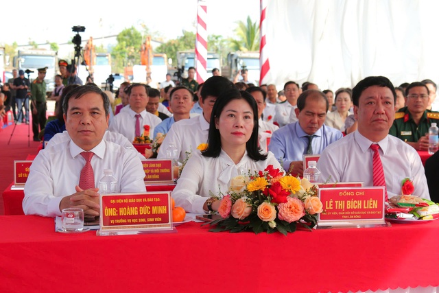 L&acirc;m Đồng khởi c&ocirc;ng 3 trường nội tr&uacute; li&ecirc;n cấp cho học sinh v&ugrave;ng bi&ecirc;n giới- Ảnh 2.