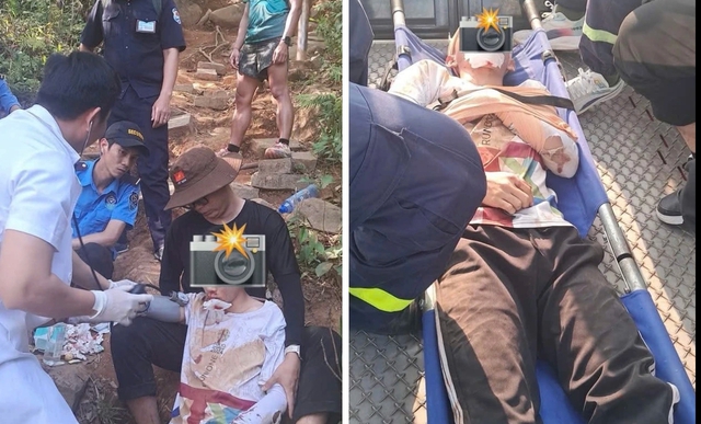 Lạc đường ở núi Bà Đen , đội cứu hộ nhanh chóng ứng cứu du khách - Ảnh 2. Lạc đường ở núi Bà Đen , đội cứu hộ nhanh chóng ứng cứu du khách - Ảnh 2.