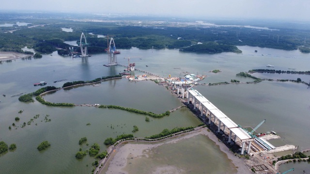 TP.HCM: Tiến độ mới nhất cầu vượt nhịp s&ocirc;ng lớn nhất ch&acirc;u &Aacute; - Ảnh 2.