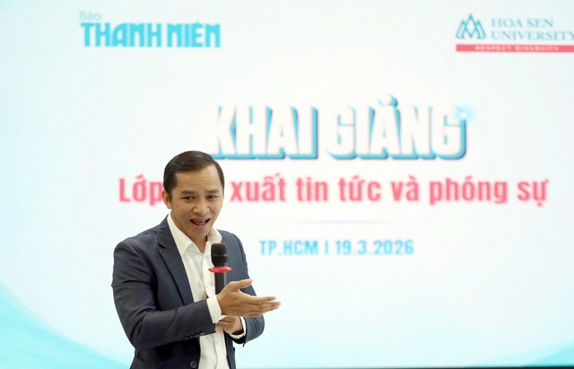 Sinh vi&ecirc;n ng&agrave;nh quan hệ c&ocirc;ng ch&uacute;ng trải nghiệm học thực tế tại b&aacute;o Thanh Ni&ecirc;n - Ảnh 2.