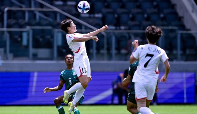 Đ&aacute;nh bại Đ&agrave;i Loan, đội nữ Triều Ti&ecirc;n gi&agrave;nh suất cuối của ch&acirc;u &Aacute; dự World Cup 2027- Ảnh 1.