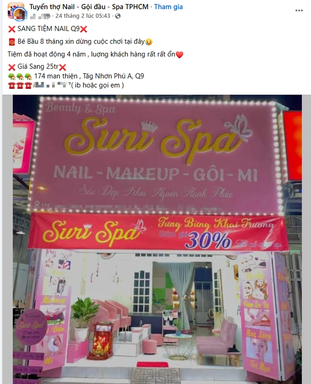 Trước tết 'ăn nên làm ra', sau tết vội vàng 'sang mặt bằng', 'cần sang tiệm'... - Ảnh 3.