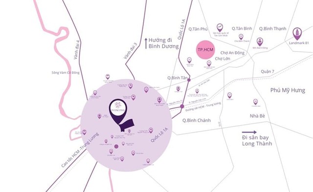 Khu t&acirc;y TP.HCM: D&ograve;ng tiền đổ về mạnh, nhưng sức mua vẫn dồn v&agrave;o trung t&acirc;m - Ảnh 2.