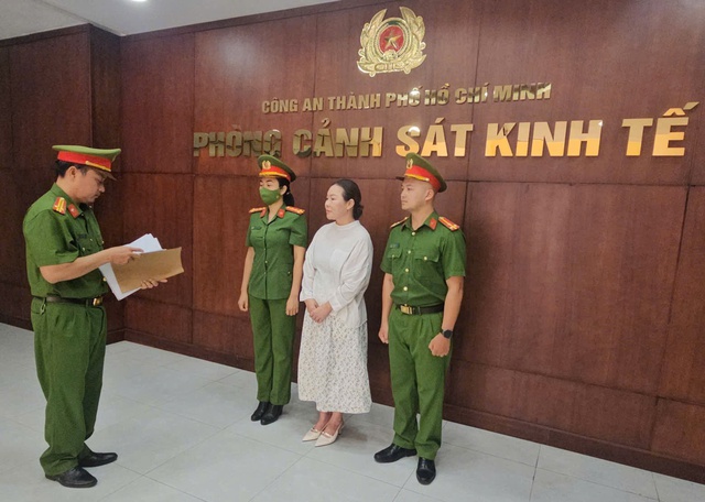 Bắt nữ Gi&aacute;m đốc C&ocirc;ng ty Đảo V&agrave;ng Nguyễn Ngọc Tiền v&igrave; lừa đảo t&agrave;i sản 2026 - Ảnh 1.