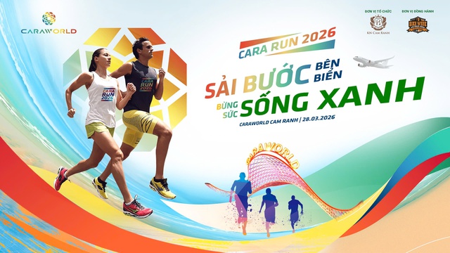 Cara Run 2026: Lan tỏa tinh thần sống khỏe, bừng sức sống xanh tại Cam Ranh- Ảnh 1.