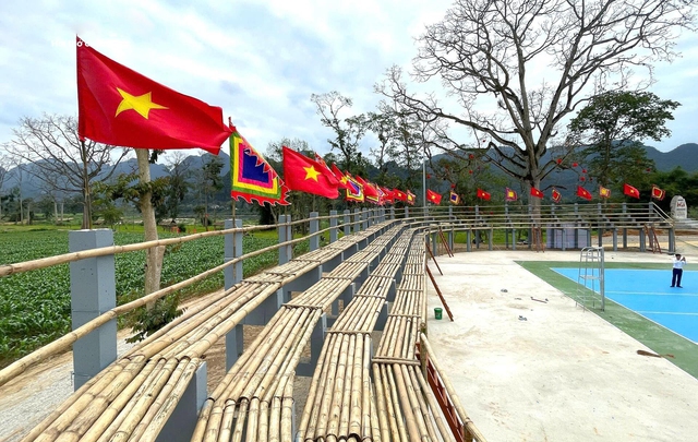 Độc lạ: S&acirc;n vận động bằng tre c&oacute; sức chứa 1.500 chỗ ngồi- Ảnh 3.